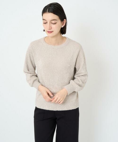 Maison de CINQ / メゾン ドゥ サンク ニット・セーター | メタリックシャギークルーネックニット | 詳細8