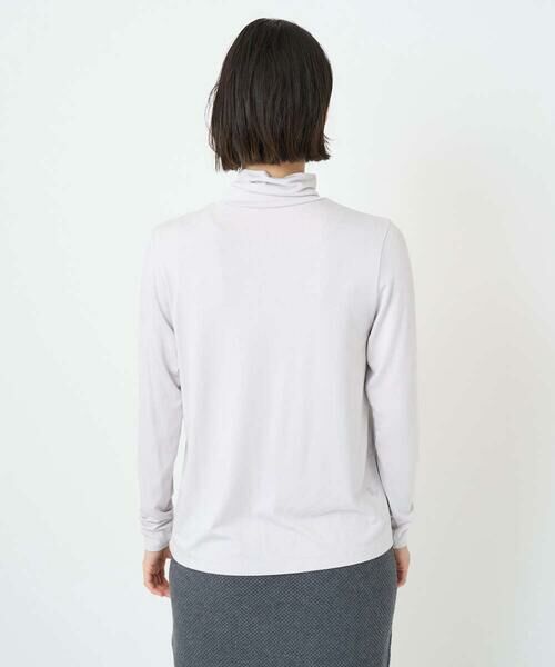 Maison de CINQ / メゾン ドゥ サンク カットソー | ベアテンジャージーハイネックロゴカットソー | 詳細5