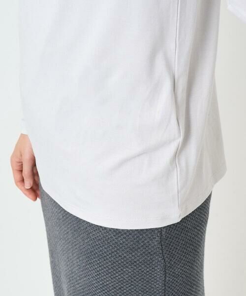 Maison de CINQ / メゾン ドゥ サンク カットソー | ベアテンジャージーハイネックロゴカットソー | 詳細8