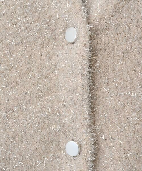 Maison de CINQ / メゾン ドゥ サンク カーディガン・ボレロ | メタリックシャギーショートカーディガン | 詳細18