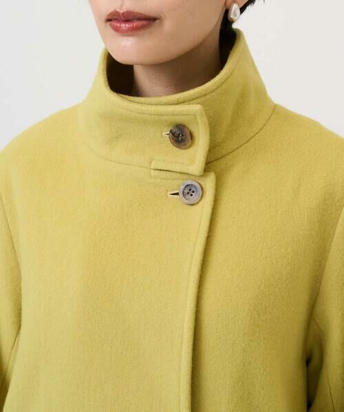 Maison de CINQ / メゾン ドゥ サンク その他アウター | スーパー100ミドルスタンドカラーウールコート | 詳細7