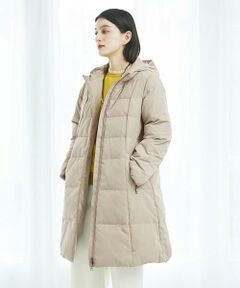 Maison de CINQ / メゾン ドゥ サンク ダウンジャケット・ベスト | シャイニータフタロングダウンコート