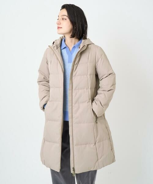 Maison de CINQ / メゾン ドゥ サンク ダウンジャケット・ベスト | シャイニータフタロングダウンコート | 詳細1