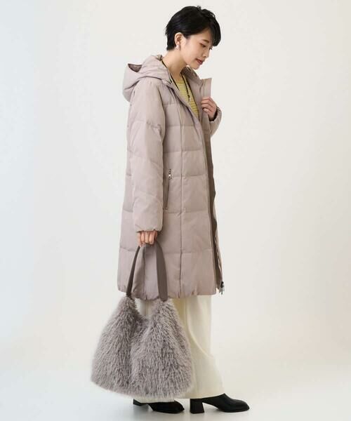 Maison de CINQ / メゾン ドゥ サンク ダウンジャケット・ベスト | シャイニータフタロングダウンコート | 詳細20