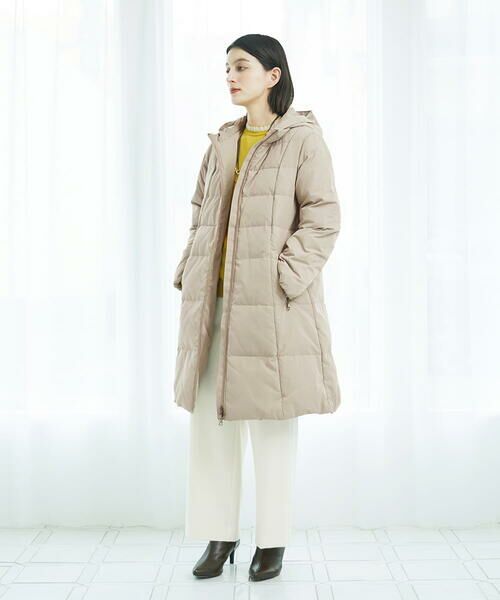 Maison de CINQ / メゾン ドゥ サンク ダウンジャケット・ベスト | シャイニータフタロングダウンコート | 詳細22
