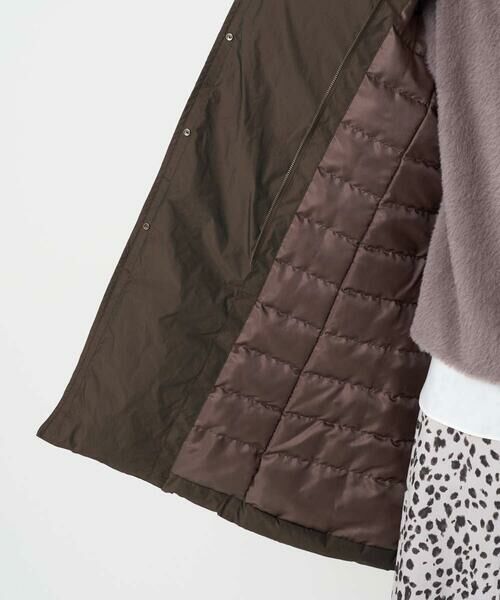 Maison de CINQ / メゾン ドゥ サンク ダウンジャケット・ベスト | ステッチレスシャンブレーロングダウンコート | 詳細18