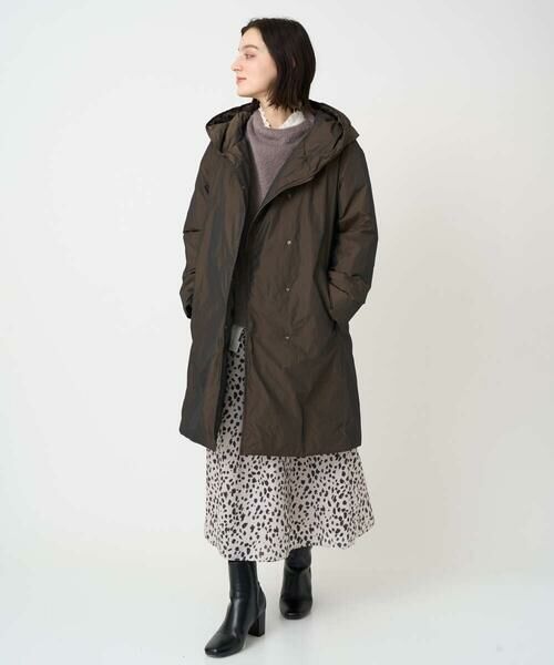 Maison de CINQ / メゾン ドゥ サンク ダウンジャケット・ベスト | ステッチレスシャンブレーロングダウンコート | 詳細21