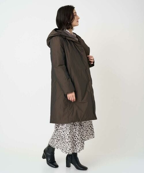 Maison de CINQ / メゾン ドゥ サンク ダウンジャケット・ベスト | ステッチレスシャンブレーロングダウンコート | 詳細22