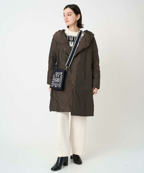 Maison de CINQ / メゾン ドゥ サンク ダウンジャケット・ベスト | ステッチレスシャンブレーロングダウンコート | 詳細23