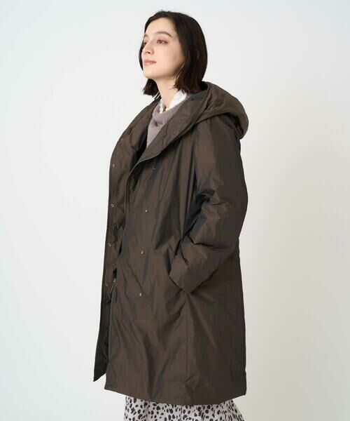 Maison de CINQ / メゾン ドゥ サンク ダウンジャケット・ベスト | ステッチレスシャンブレーロングダウンコート | 詳細3