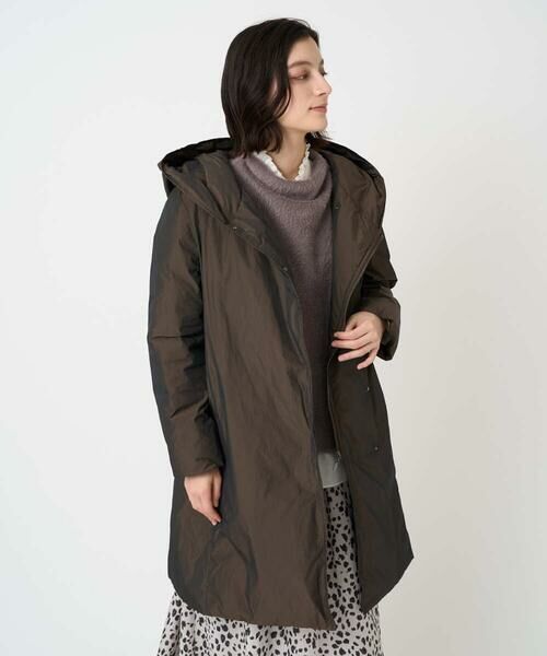 Maison de CINQ / メゾン ドゥ サンク ダウンジャケット・ベスト | ステッチレスシャンブレーロングダウンコート | 詳細4