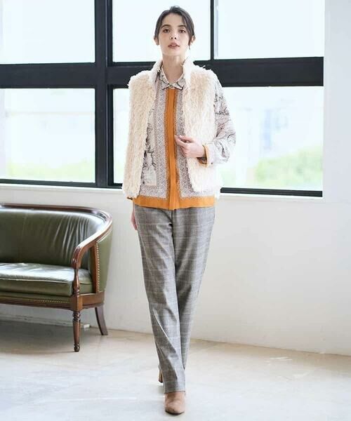 Maison de CINQ / メゾン ドゥ サンク シャツ・ブラウス | アートプリント長袖ブラウス | 詳細19