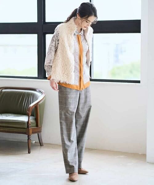 Maison de CINQ / メゾン ドゥ サンク シャツ・ブラウス | アートプリント長袖ブラウス | 詳細20