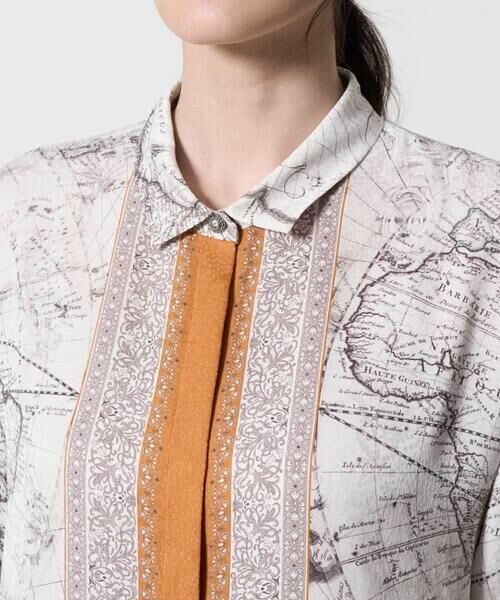 Maison de CINQ / メゾン ドゥ サンク シャツ・ブラウス | アートプリント長袖ブラウス | 詳細8