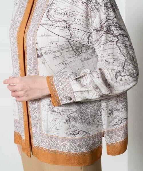 Maison de CINQ / メゾン ドゥ サンク シャツ・ブラウス | アートプリント長袖ブラウス | 詳細9