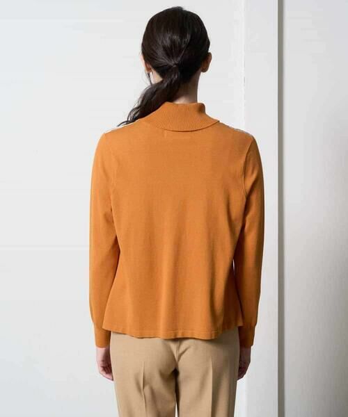 Maison de CINQ / メゾン ドゥ サンク ニット・セーター | [アンサンブル対応]アートプリントドッキングニット | 詳細11