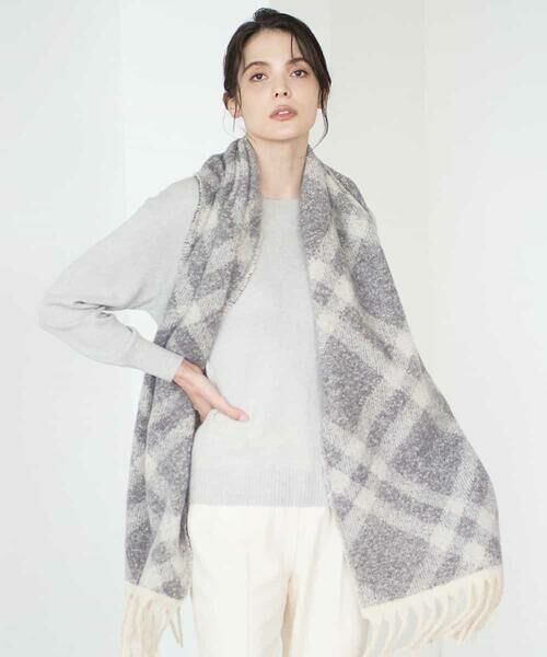 Maison de CINQ/メゾン ドゥ サンク [アンサンブル対応]カシミヤシルクニット ライトグレー 7