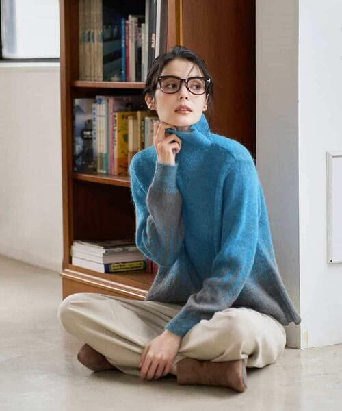 Maison de CINQ / メゾン ドゥ サンク ニット・セーター | グラデーションニットプルオーバー | 詳細17