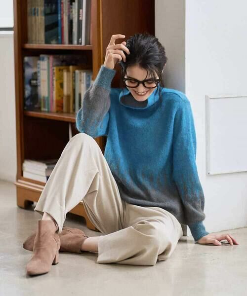 Maison de CINQ / メゾン ドゥ サンク ニット・セーター | グラデーションニットプルオーバー | 詳細18