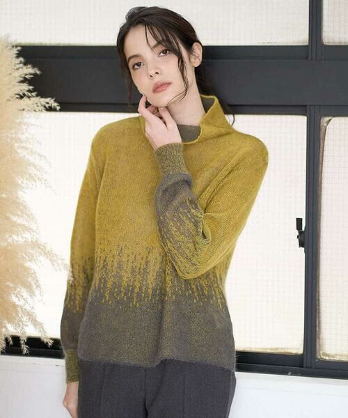 Maison de CINQ / メゾン ドゥ サンク ニット・セーター | グラデーションニットプルオーバー | 詳細3