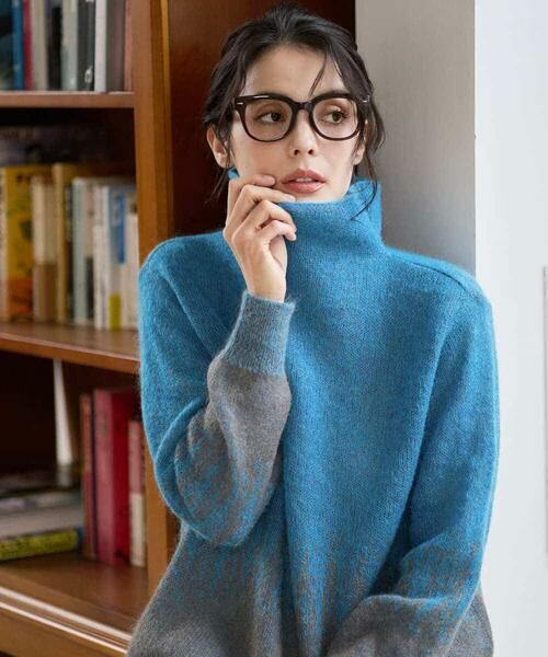 Maison de CINQ / メゾン ドゥ サンク ニット・セーター | グラデーションニットプルオーバー | 詳細4