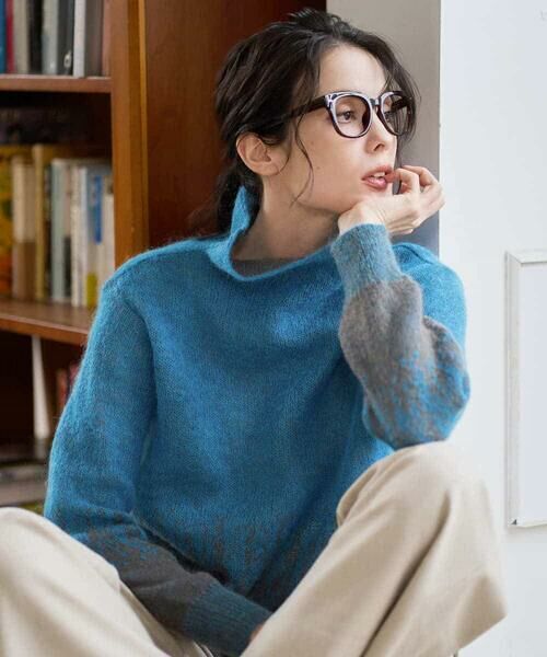 Maison de CINQ / メゾン ドゥ サンク ニット・セーター | グラデーションニットプルオーバー | 詳細5