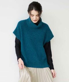 Maison de CINQ / メゾン ドゥ サンク ベスト | オフタートルニットベスト