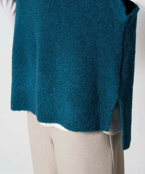 Maison de CINQ / メゾン ドゥ サンク ベスト | オフタートルニットベスト | 詳細10