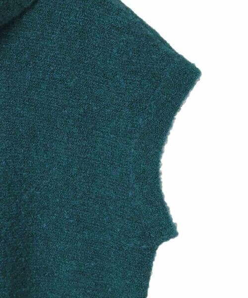 Maison de CINQ / メゾン ドゥ サンク ベスト | オフタートルニットベスト | 詳細24