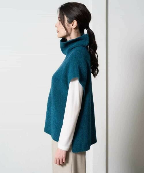 Maison de CINQ / メゾン ドゥ サンク ベスト | オフタートルニットベスト | 詳細6