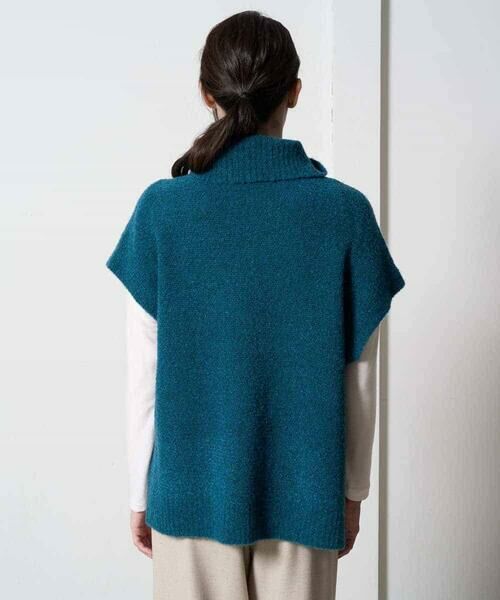 Maison de CINQ / メゾン ドゥ サンク ベスト | オフタートルニットベスト | 詳細7