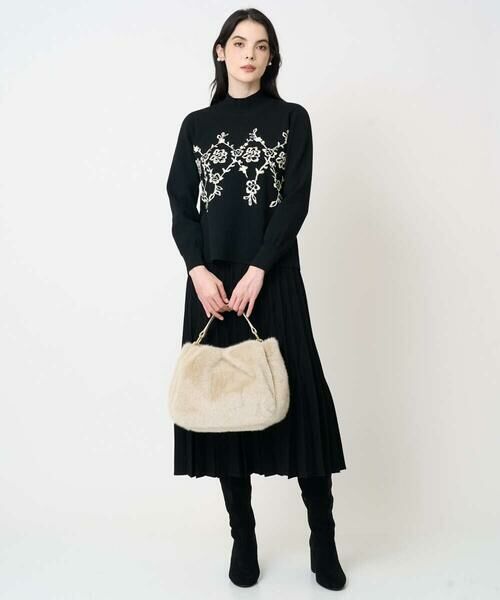 Maison de CINQ / メゾン ドゥ サンク ニット・セーター | ジャガードニットプルオーバー | 詳細11