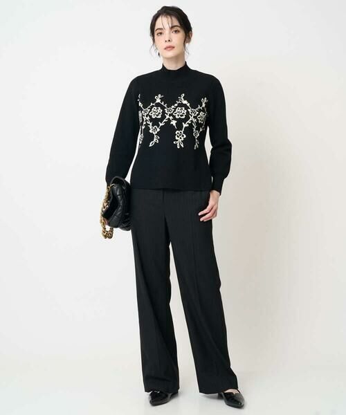 Maison de CINQ / メゾン ドゥ サンク ニット・セーター | ジャガードニットプルオーバー | 詳細14