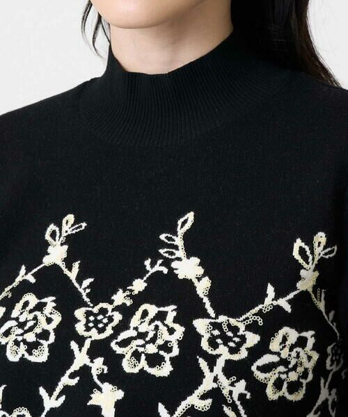 Maison de CINQ / メゾン ドゥ サンク ニット・セーター | ジャガードニットプルオーバー | 詳細7