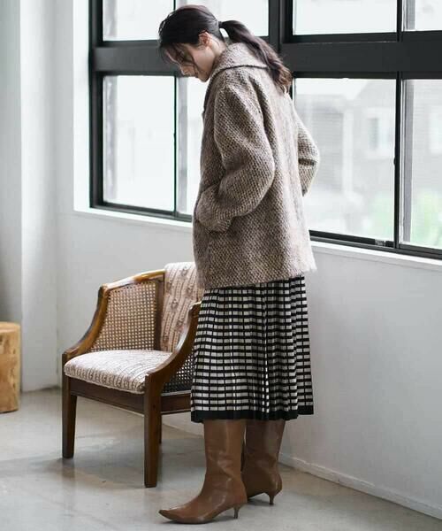 Maison de CINQ / メゾン ドゥ サンク ロング・マキシ丈スカート | ジャガードニットスカート | 詳細23