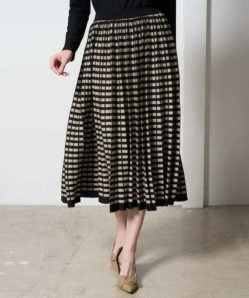 Maison de CINQ / メゾン ドゥ サンク ロング・マキシ丈スカート | ジャガードニットスカート | 詳細4