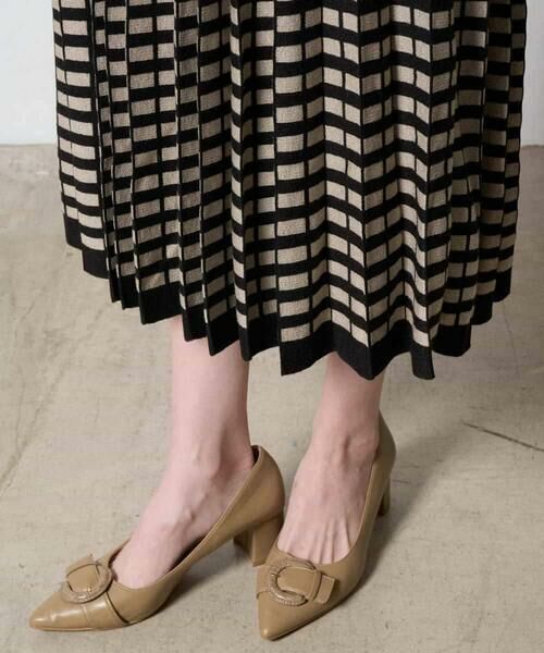 Maison de CINQ / メゾン ドゥ サンク ロング・マキシ丈スカート | ジャガードニットスカート | 詳細9