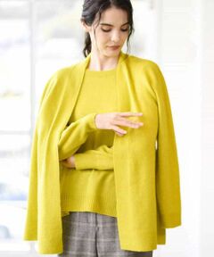 Maison de CINQ / メゾン ドゥ サンク カーディガン・ボレロ | [アンサンブル対応]カシミヤシルクニットカーディガン