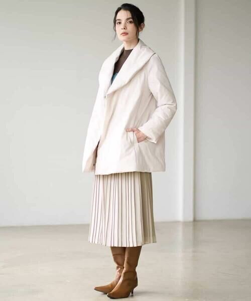 Maison de CINQ / メゾン ドゥ サンク その他アウター | [暖か･軽い]ミドル丈ダウンコート | 詳細22