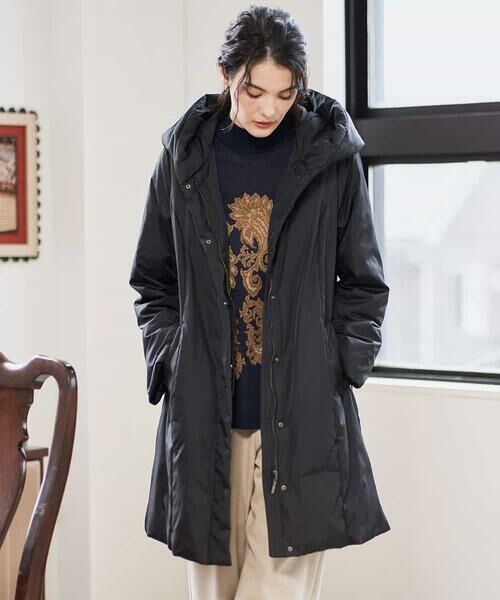 Maison de CINQ / メゾン ドゥ サンク ダウンジャケット・ベスト | [暖か･軽い]フーディーダウンコート | 詳細1