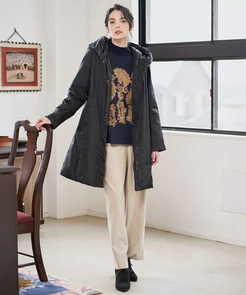 Maison de CINQ / メゾン ドゥ サンク ダウンジャケット・ベスト | [暖か･軽い]フーディーダウンコート | 詳細15