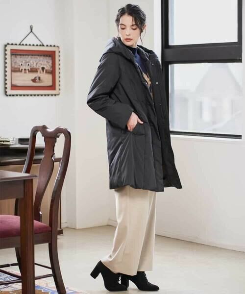 Maison de CINQ / メゾン ドゥ サンク ダウンジャケット・ベスト | [暖か･軽い]フーディーダウンコート | 詳細16