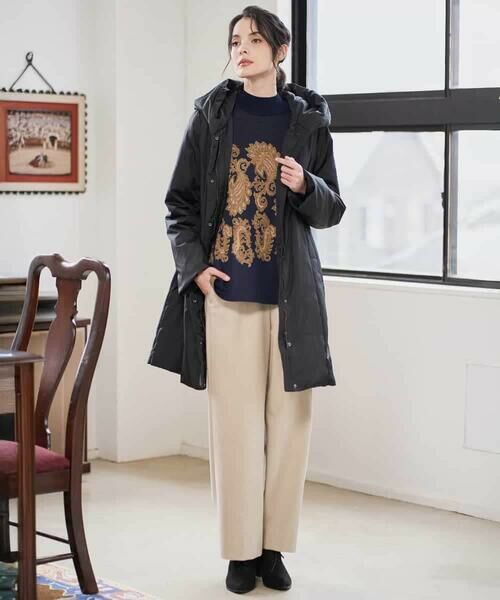 Maison de CINQ / メゾン ドゥ サンク ダウンジャケット・ベスト | [暖か･軽い]フーディーダウンコート | 詳細17