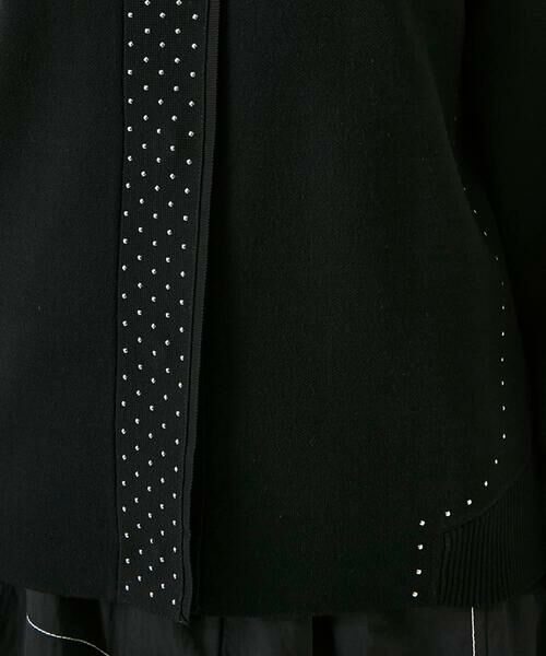 Maison de CINQ / メゾン ドゥ サンク ニット・セーター | 【小さいサイズ】スタッズアクセントニットカーディガン | 詳細10