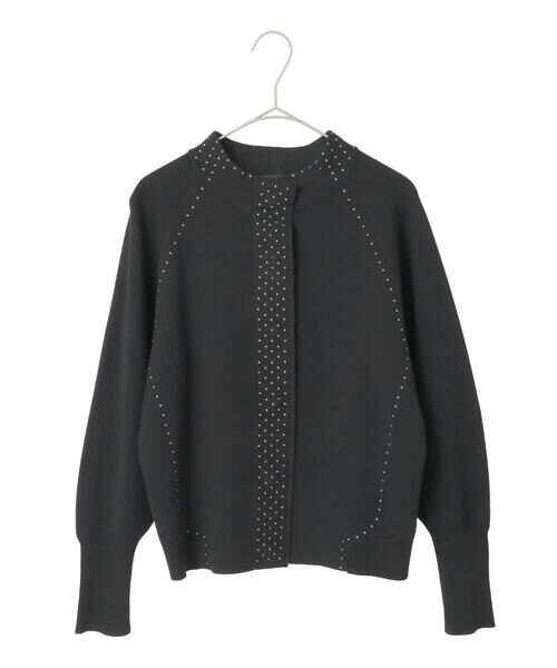 Maison de CINQ / メゾン ドゥ サンク ニット・セーター | 【小さいサイズ】スタッズアクセントニットカーディガン | 詳細15