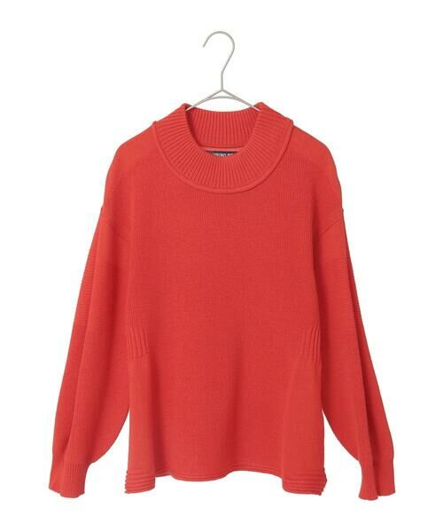 Maison de CINQ / メゾン ドゥ サンク ニット・セーター | 【小さいサイズ】リブネックデザインウールニットプルオーバー | 詳細17