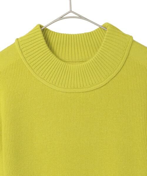 Maison de CINQ / メゾン ドゥ サンク ニット・セーター | 【小さいサイズ】リブネックデザインウールニットプルオーバー | 詳細22