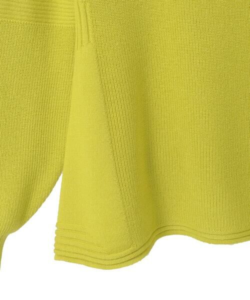 Maison de CINQ / メゾン ドゥ サンク ニット・セーター | 【小さいサイズ】リブネックデザインウールニットプルオーバー | 詳細24