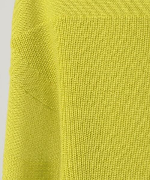 Maison de CINQ / メゾン ドゥ サンク ニット・セーター | 【小さいサイズ】リブネックデザインウールニットプルオーバー | 詳細25