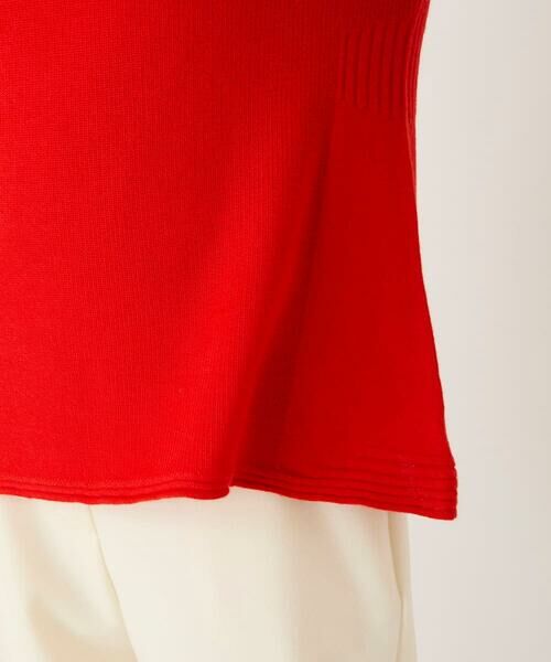 Maison de CINQ / メゾン ドゥ サンク ニット・セーター | 【小さいサイズ】リブネックデザインウールニットプルオーバー | 詳細8